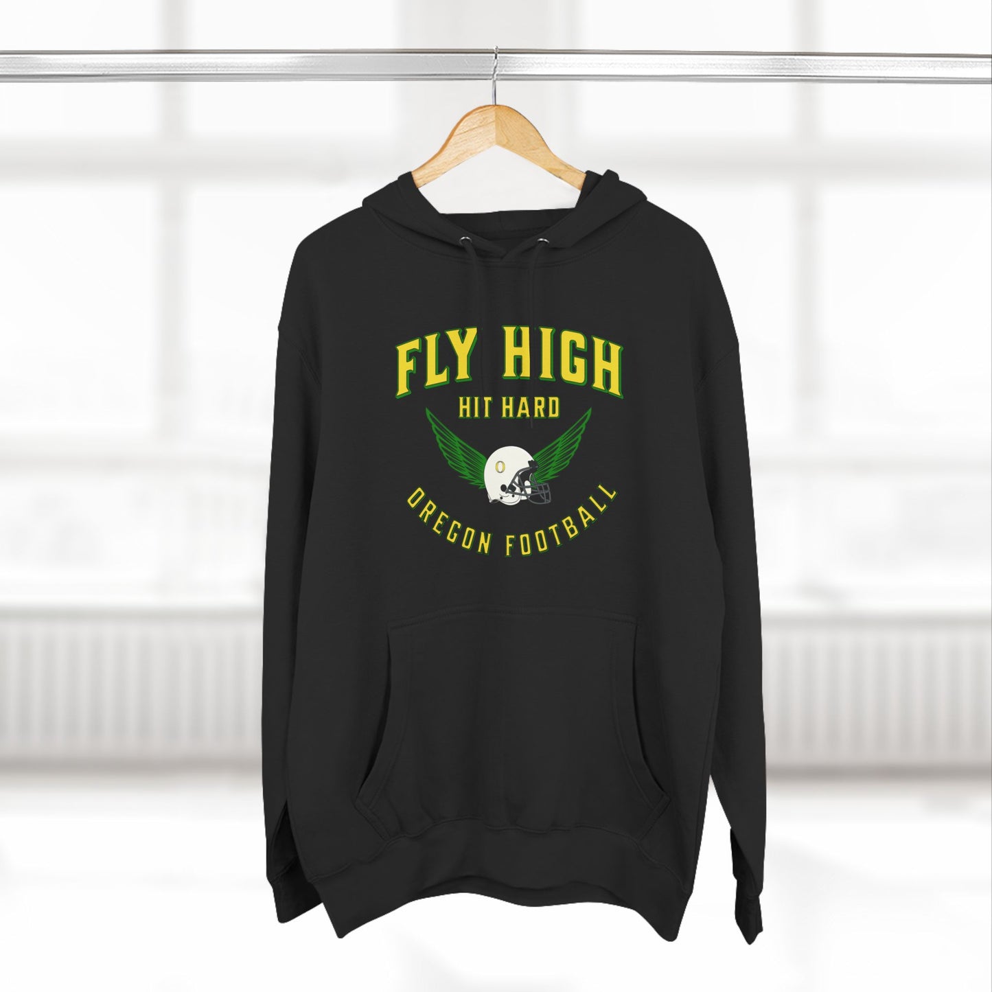 Oregon Ducks Football Fly High Hoodie